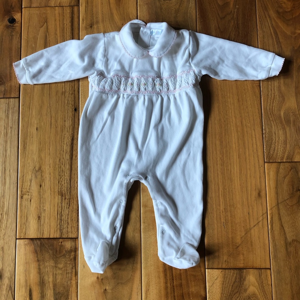 Mini la mode baby girl footie